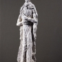 Abraham, Mordechaï Perelman, XXe siècle, plâtre, 107 x 34 x 24 cm, musée d’art et d’histoire du Judaïsme, Paris, Photo Christophe Fouin