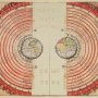 Calendrier cosmique conçu par le cartographe et cosmographe portugais Bartolomeu Velho, 1568. Fac-similé.