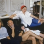 Pablo Picasso, Maya, Jacqueline and her daughter Catherine, Villa La Californie, Cannes, 1955
