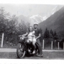 Photograph of Paulo and Maya, Chamonix (French Alps), August 10, 1946