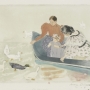 Mary Cassatt, Feeding the ducks (Donnant à manger aux canards), 1895