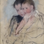 Mary Cassatt, Baby on Mother’s Arm (Enfant dans les bras de sa mère), vers 1891