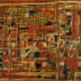 Hommage à Théocrite, 1946-47 Huile sur papier marouflé sur contreplaqué monté sur châssis, 100 x 115 cm Musée Unterlinden, Colmar,  ©ADAGP, Paris 2014 