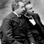 Auguste et Louis Lumière en 1895