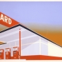 ED RUSCHA Standard Station, Mocha Standard, Cheese Mold Standard with Olive, and Double Standard , 1969