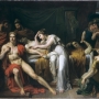 Julien-Michel GUE (1789-1843), Briséis pleurant la mort de Patrocle, 1815