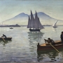 Albert Marquet (Bordeaux, 1875-Paris, 1947), Naples, le voilier, 1909