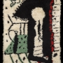 Pablo Picasso, Serrure, vers 1955 Tapis en laine au point noué, réalisé d'après un carton de Pablo Picasso. 193 x 142 cm Collection Albertini-Cohen / Photo David Giancatarina © Succession Picasso 2016