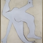 Pablo Picasso, L'acrobate bleu, novembre 1929 Fusain, huile sur toile 162 x 130 cm / AM 1990-15 Centre Pompidou MNAM-CCI, Paris, dépôt du musée Picasso Paris / Photo © Centre Pompidou, MNAM-CCI, Dist. RMN-Grand Palais / Philippe Migeat
