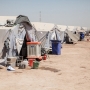 Camp de réfugiés à Khazar en Irak © Yann Renoult