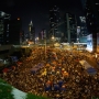 Mouvement Occupy Central pendant la révolution des parapluies à Hong-Kong en 2014, Chine © Tania Tam-Yukikei