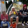 Campement d’opposants au gaz de schiste à Balcombe en 2012, Angleterre © Sheila Wiggins