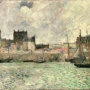 Gauguin, Paul (1848-­‐1903) Le Port de Dieppe, Vers 1885