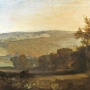 TURNER William (1775 - 1851) Lowther Castle, Westmorland, the seat of the earl of Lonsdale: North-West view from Ulleswater Lane: Evening, c. 1809-1810.