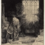 Rembrandt, Le Docteur Faustus, vers 1652