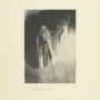 Odilon Redon, La Tentation de Saint Antoine : planche XX, La Mort : C'est moi qui te rend sérieuse; enlaçons-nous !, 1896