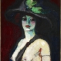 Kees Van Dongen (1877-1968) - Femme au grand chapeau - 1906