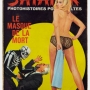Couverture de Satanik n° 14 Le Masque de la mort , France, 1967. Collection particulière. Cliché: © Josselin Rocher 