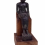 Basse époque, figurine Imhotep, bronze, iiie millénaire av. j.-c.© Amiens, collection du Musée de Picardie/Jean-Louis Boutillier