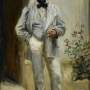 Portraits de Charles Le Coeur par Auguste Renoir, huile sur toile, 1874. RMN-Grand Palais (Musée d'Orsay) - Gérard Blot