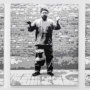 Ai Weiwei, Dropping a Han Dynasty Urn [Laisser tomber une urne de la dynastie Han], 2015 - Briques de LEGO® - Panneaux de 240 x 192 x 3 cm © Image courtesy Ai Weiwei Studio