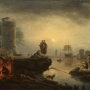 Atelier de Claude Joseph Vernet,  Port de mer au soleil levant (matin), 1760-1800 - 