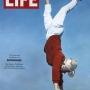 Benjamin Chasselon, Cover of LIFE Magazine, may 1965, 2010, huile sur toile, 146,1x114,3 cm