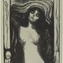 Edvard Munch, Madonna, 1895