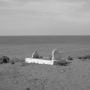 Didier Morin, La tombe de Jean Genet au cimetière de Larache, Maroc, 1988 © Didier Morin.  