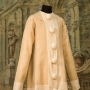 Bohême ou Autriche, Veste de Pierrot, 18e siècle, tissu de laine, toile cirée, Cesky Krumlov (République tchèque), château © Droits réservés