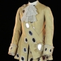 Bohême ou Autriche, Veste masculine avec miroirs, 18e siècle, tissu de laine, miroirs, Cesky Krumlov (République tchèque), château © Droits réservés