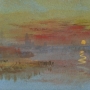 TURNER William (1775 - 1851) The Scarlet Sunset, c.1830-40 - Watercolour and gouache on paper