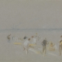 TURNER William (1775 - 1851) Cricket on the Goodwin Sands, c.1830 - Watercolour on paper