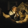 Rembrandt (1606-1669) Parabole de l’homme riche - 1627