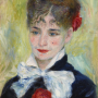 Pierre-Auguste Renoir (1841-1919), Portrait d'une Roumaine (Madame Iscovesco), 1877