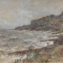 Claude Monet (1840-1926), Falaise de Sainte-Adresse, temps gris, vers 1881