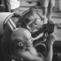 Maya and Picasso. “Le mystère Picasso”, Nice (Studios de la Victorine) 1955
