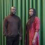 Sir David Adjay (mentor) et Mariam Kamara (protégée)