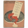 Adolf Hoffmeister, couverture et illustrations intérieures pour Hors d'œuvre d'Adolf Hoffmeister, éd. Aventinum, Prague, 1927 