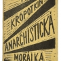 Josef Čapek, couverture pour Anarchistická morálka (La morale anarchiste) de Pierre Kropotkine,  éd. Aventinum, Prague, 1919