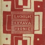 Josef Čapek, couverture pour Krvavá ironie (La sanglante ironie) de Rachilde, éd. Aventinum, Prague, 1921