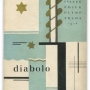 Vít Obrtel, couverture pour Diabolo (Diabolo) de Vítĕzslav Nezval, éd. Olymp, Prague, 1926