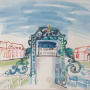 Raoul Dufy, La grille du Haras du Pin, 1930