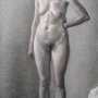 Vilhelm Hammershøi, Nu féminin, 1910, huile sur toile, 172,5 x 96,5 cm Copenhague, Davids Samling © Pernille Klemp