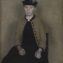 Vilhelm Hammershøi, Portrait d'Ida Ilsted, future femme de l'artiste, 1890, huile sur toile, 106,5 x 86 cm Copenhague, Statens Museum for Kunst © SMK Photo/Jakob Skou-Hansen