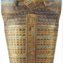 Cercueil miniature canope à l’effigie de Toutankhamon 