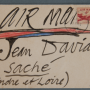 Enveloppe décorée à l’encre et feutre sur papier, Alexander Calder, 1956