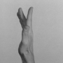 Yvonne Rainer Hand Movie, 1966  8mm black and white film transferred to video Duration : 5’ Capc Collection Musée d’art contemporain de Bordeaux