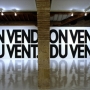 Haim Steinbach On vend du vent, 1988  Painted text Variable dimensions Capc Collection Musée d’art contemporain de Bordeaux Photo: Frédéric Delpech