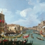 Canaletto, Régates sur le grand canal, Venise, huile sur toile, The Bowes Museum, Barnard Castle, County Durham, UK, © Bowes Museum / Bridgeman Images